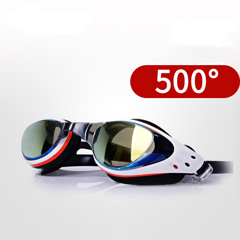 Swim Goggles Anti Fog Uv - Lunettes de natation professionnelles pour myopie,