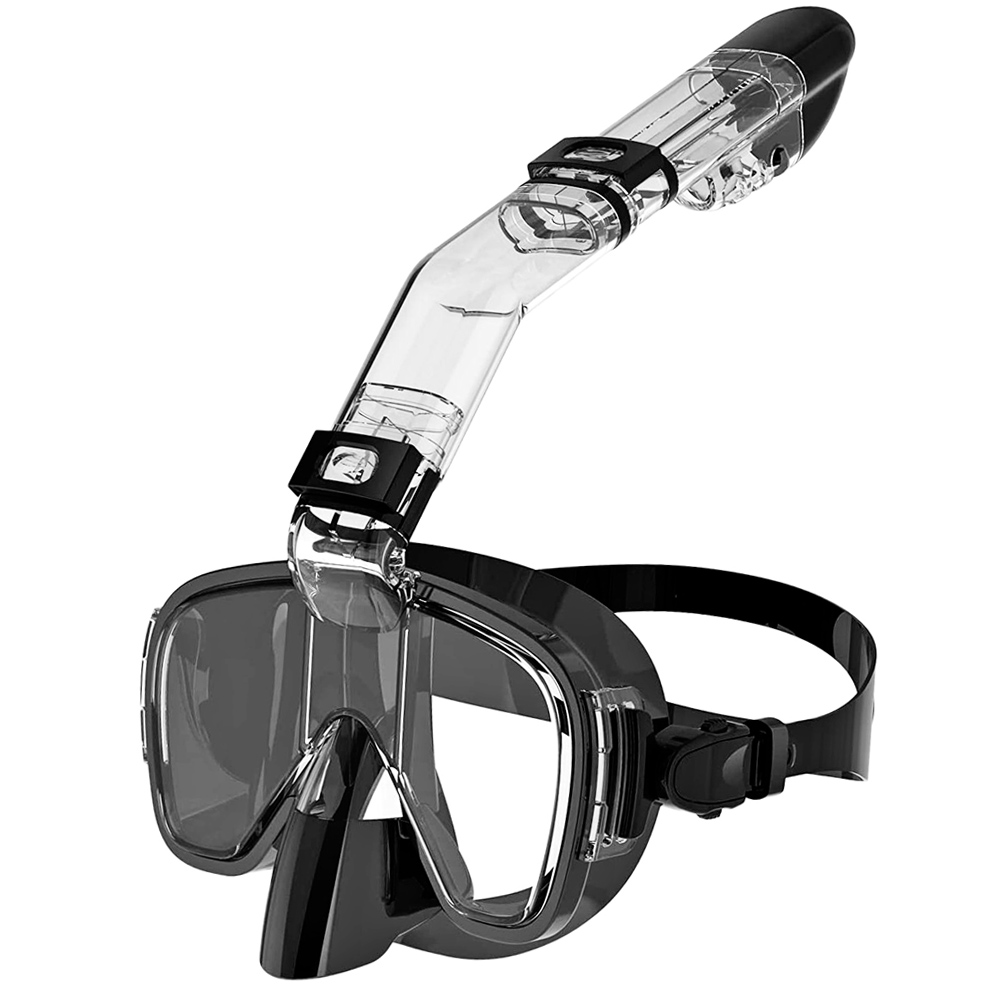 Snorkel Mask Full Face - Masques de plongée pliables, ensemble de