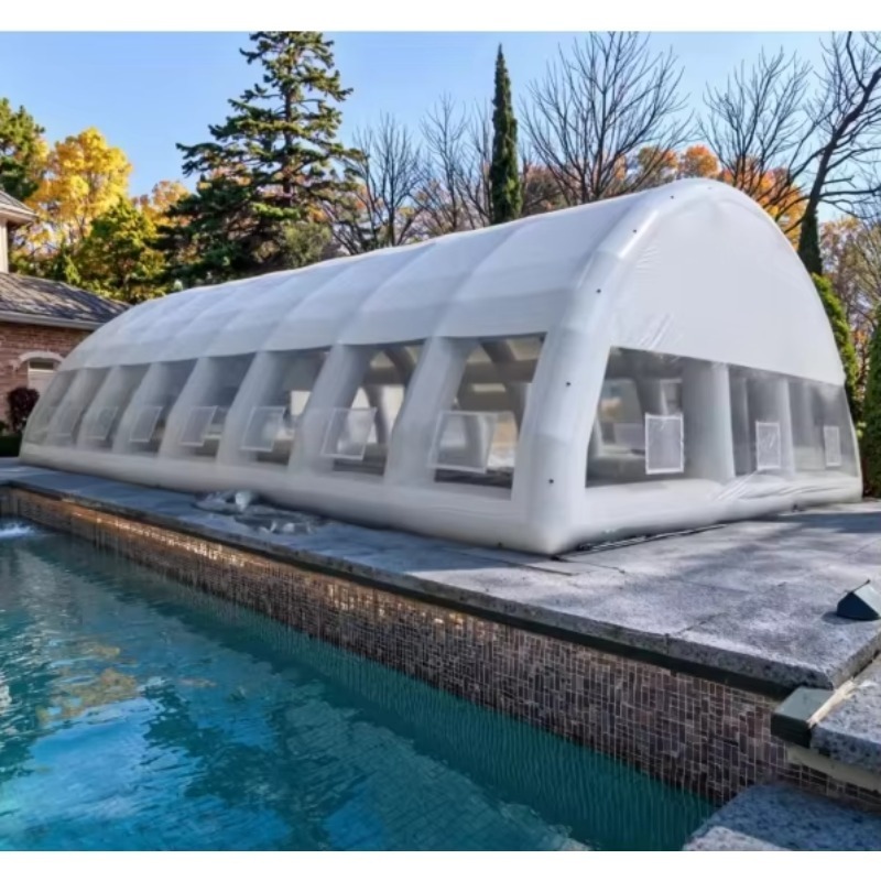 Pool Cover Waterproof - Couverture de piscine gonflable en PVC