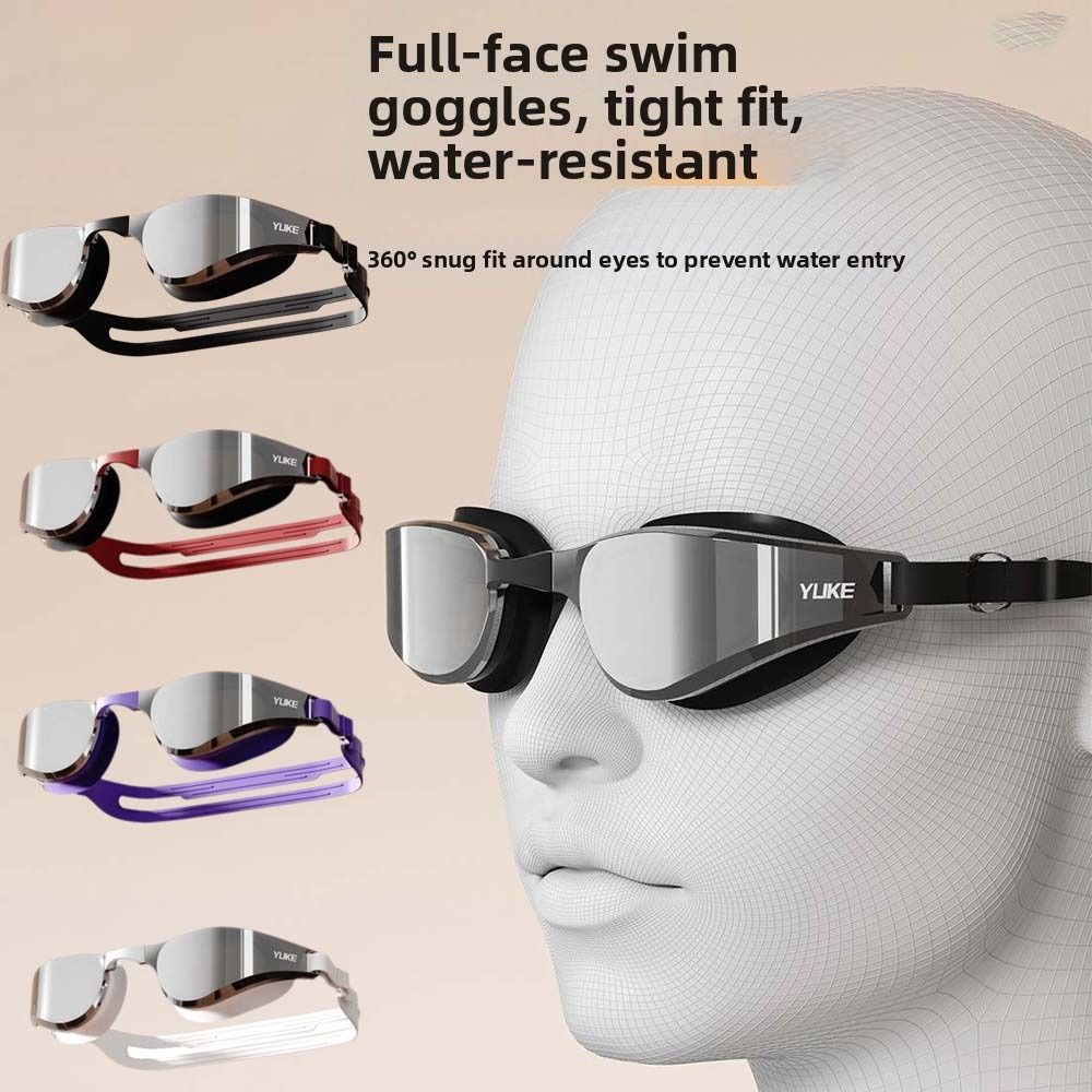 Swim Goggles Anti Fog Uv - Lunettes de natation étanches avec nez