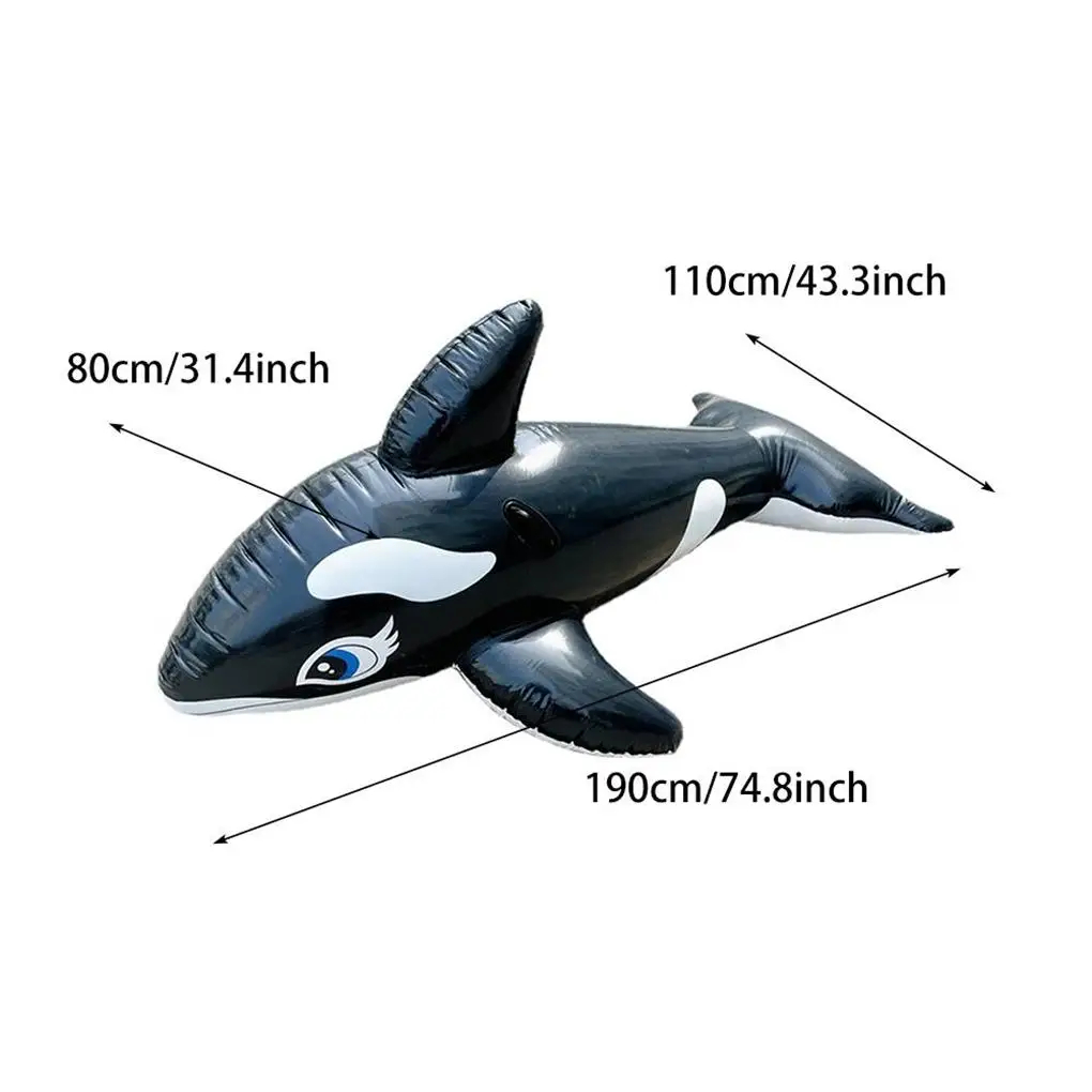 Lit flottant gonflable baleine - Pool Float Ring Inflatable avis et prix