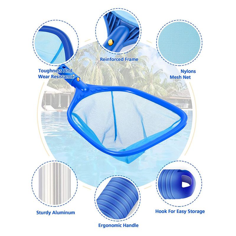 Épuisette de piscine ABXY, pou - Pool Skimmer Net avis et prix
