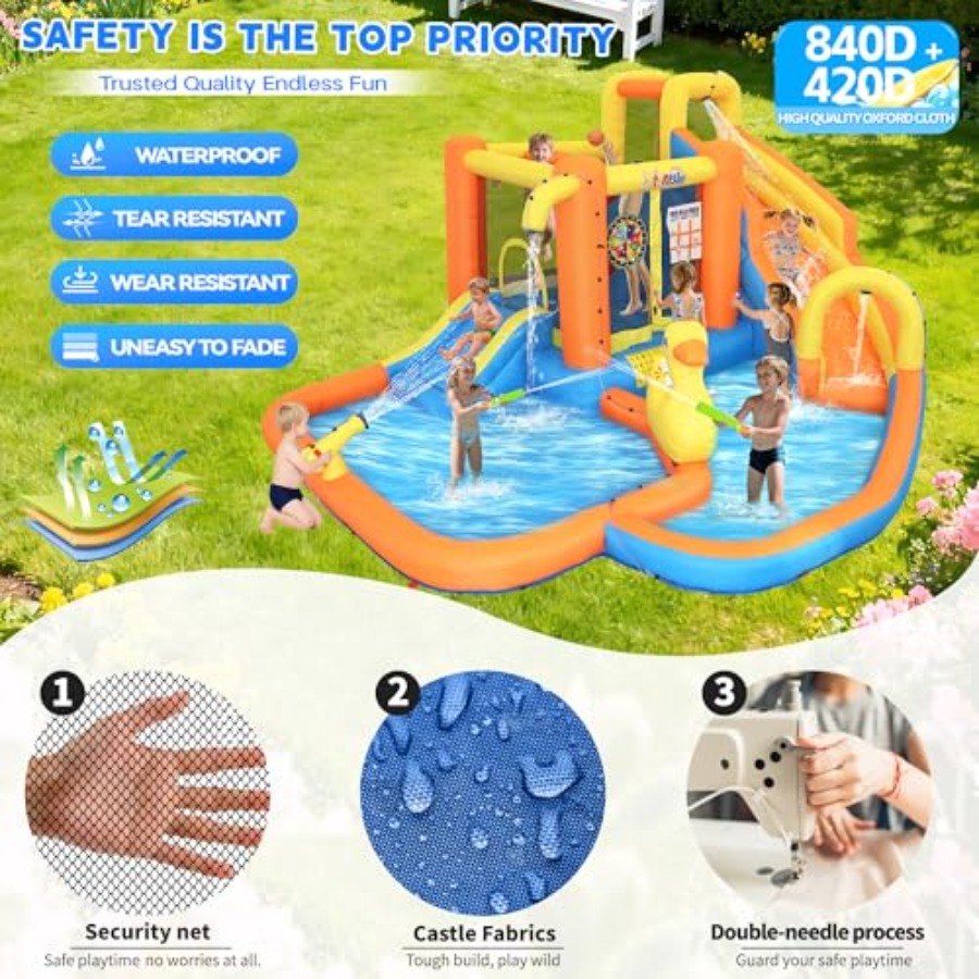 Parc aquatique gonflable pour  - Water Slide Inflatable avis et prix
