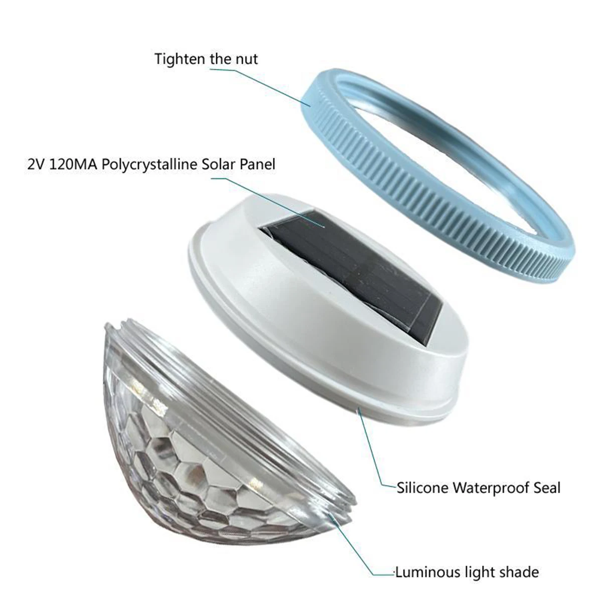 Pop solaire flottant piscine l - Pool Light Solar Rechargeable avis et prix