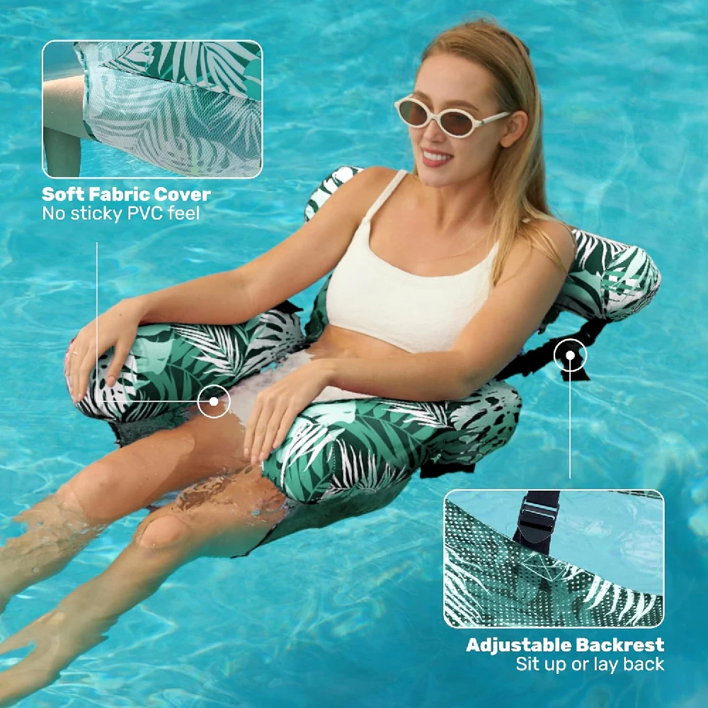 Chaise flottante gonflable, ch - Pool Lounger Inflatable avis et prix