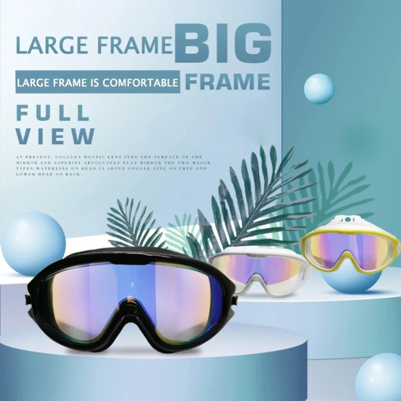 Lunettes de natation à grande  - Swim Goggles Anti Fog Uv avis et prix