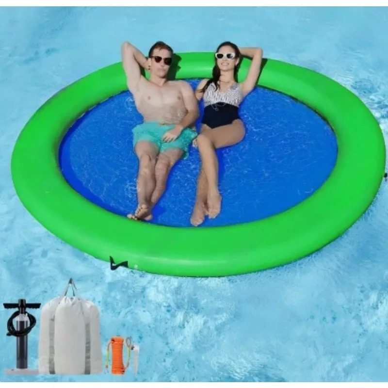 Nouvelle chaise longue flottan - Pool Float Ring Inflatable avis et prix