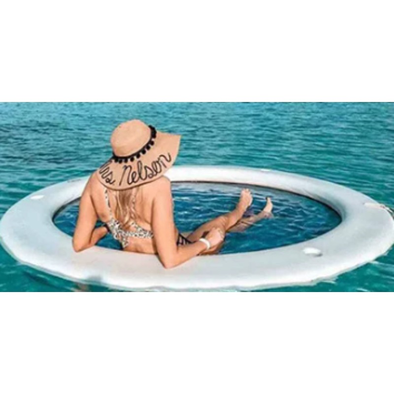 Nouvelle chaise longue flottan - Pool Float Ring Inflatable avis et prix